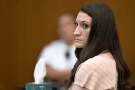 Lindsay Clancy, during during her murder trial, Thursday, Aug. 13, 2026., in Plymouth, Mass. Josh Reynolds/Pool (AP Photo/Josh Reynolds, Pool)